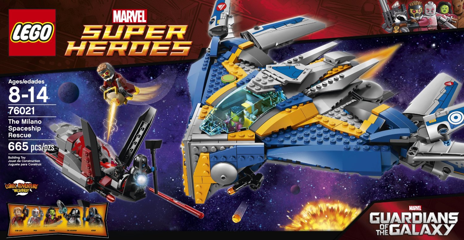 Lego Marvel Gardien De La Galaxie REVIEW LEGO 76021 Marvel Gardiens de la Galaxie - Le sauvetage du