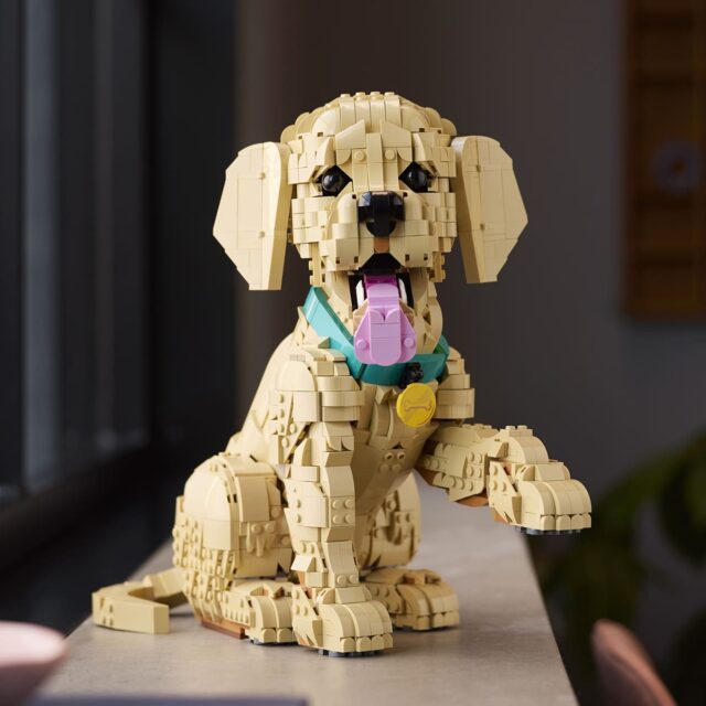LEGO Icons 11384 Golden Retriever Puppy