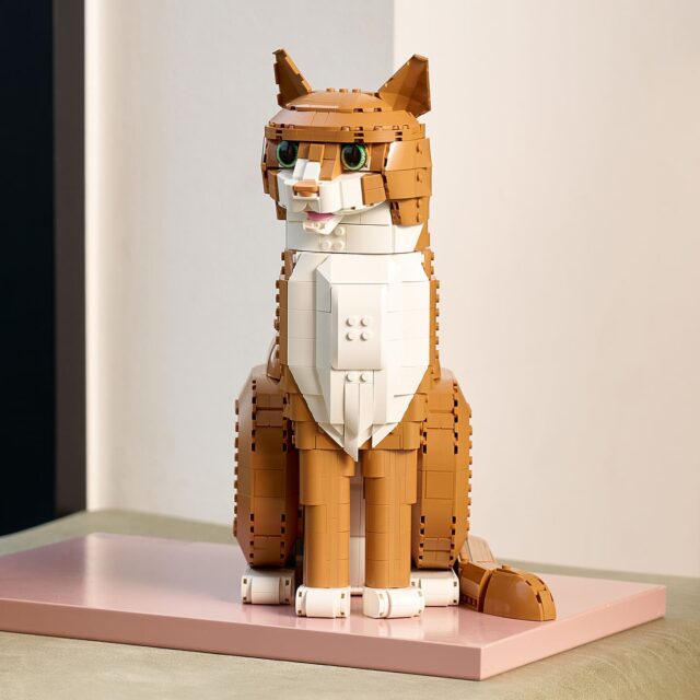 LEGO Ideas 21376 Orange Cat