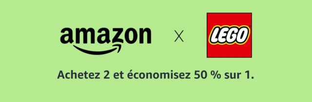 Promo LEGO Amazon : 50% de réduction sur le 2ème produit