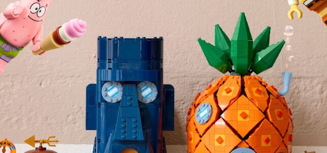 Nouveauté LEGO Icons 11386 SpongeBob SquarePants Bikini Bottom : le set est en précommande ! Bob l'Eponge LEGO Icons 11386 SpongeBob SquarePants: Bikini Bottom