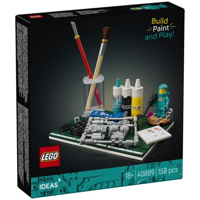 cadeau LEGO Ideas 40889 Build, Paint and Play !