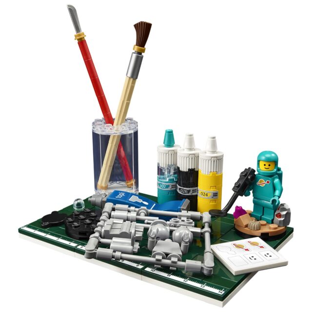 cadeau LEGO Ideas 40889 Build, Paint and Play !