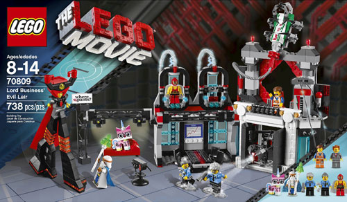 REVIEW LEGO Movie 70809 – Le QG de Lord Business