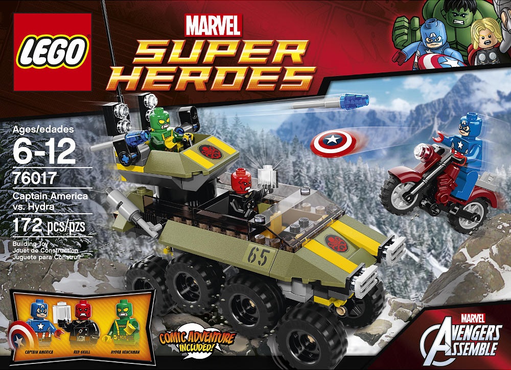 REVIEW LEGO 76017 Marvel Super Heroes Captain America contre Hydra