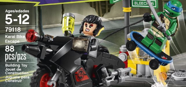 REVIEW LEGO 79118 TMNT - L’évasion de Karai en moto