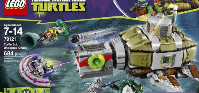 REVIEW LEGO 79121 TMNT - Course-poursuite sous-marine