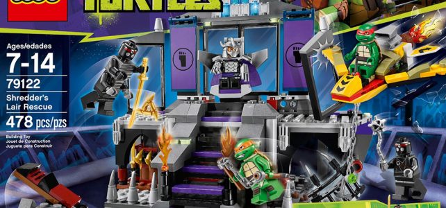 REVIEW LEGO 79122 TMNT – L’échappée de la tanière de Shredder