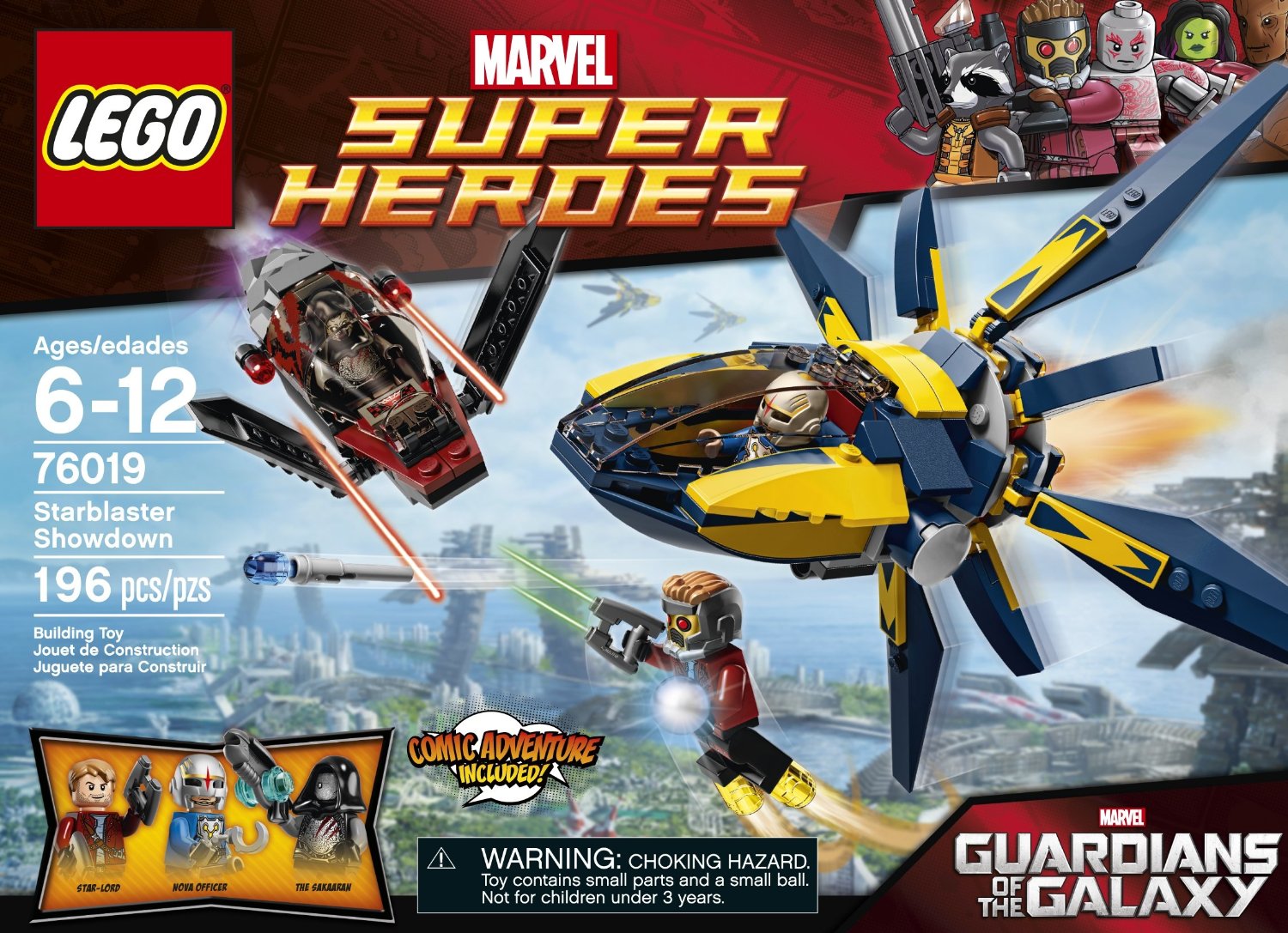 Lego Marvel Gardien De La Galaxie REVIEW LEGO 76019 Marvel Gardiens de la Galaxie - Le combat du
