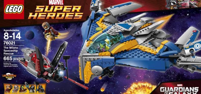 REVIEW LEGO 76021 Marvel Gardiens de la Galaxie - Le sauvetage du vaisseau Milano