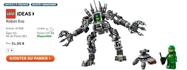 LEGO 21109 Exo