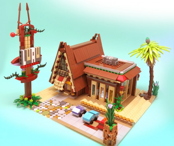 LEGO restaurant hawaien 1