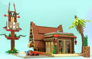 LEGO restaurant hawaien 3