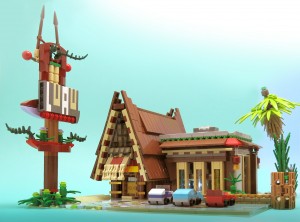 LEGO restaurant hawaien 2