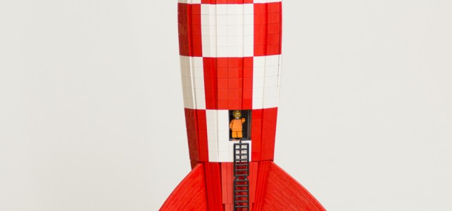 Tintin fusée LEGO 1