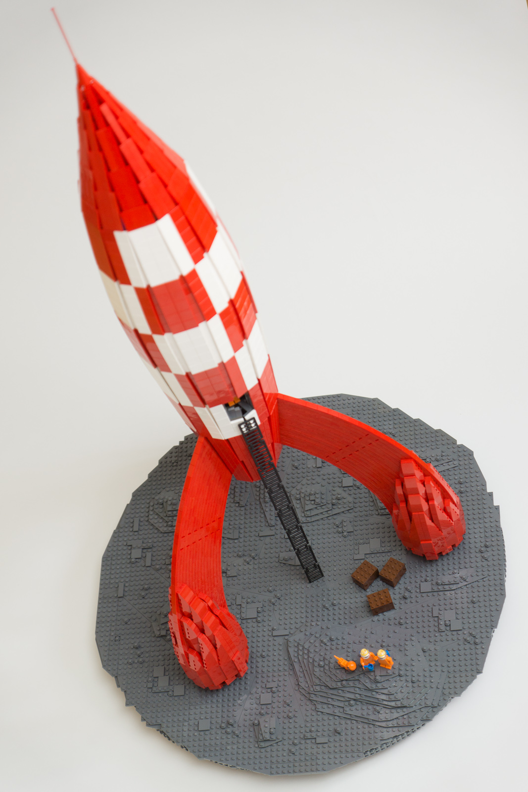 Tintin - On a marché sur la Lune - HelloBricks