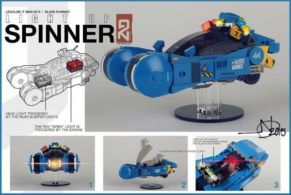 LEGO Blade Runner Spinner