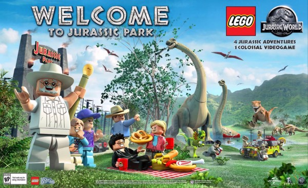 LEGO Jurassic Park Welcome
