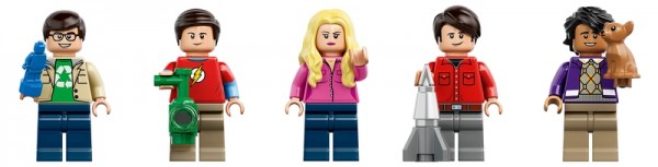 LEGO Ideas The Big Bang Theory (21302) Minifigs