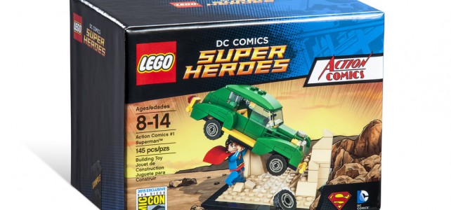 SDCC 2015 LEGO DC Comics Super Heroes Action Comics #1 Superman