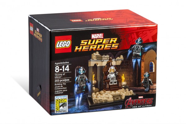 SDCC 2015 LEGO Marvel Super Heroes Throne of Ultron