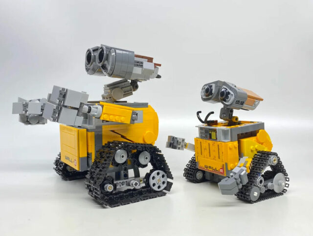 LEGO Disney 43279 WALL-E and EVE vs. l'original LEGO Ideas 21303 WALL-E