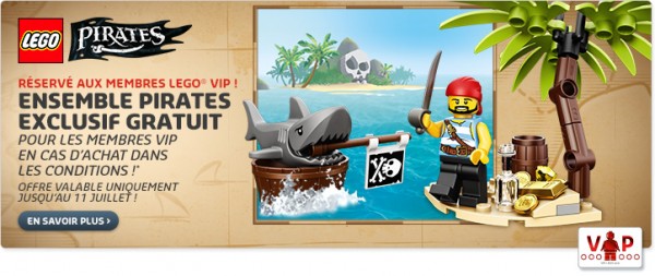 Set exclusif LEGO Pirates