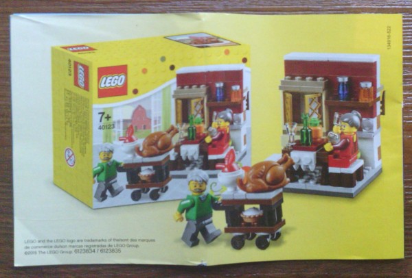 40123 LEGO Seasonal Thanksgiving Feast