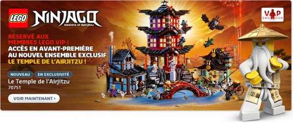 LEGO Ninjago 70751 Temple of Airjitzu