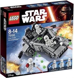 75100 First Order Snowspeeder box bons plans LEGO