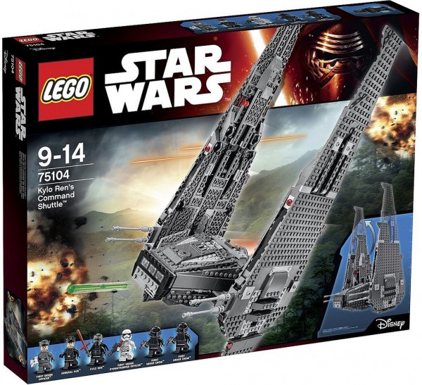 75104 Kylo Ren's Command Shuttle box