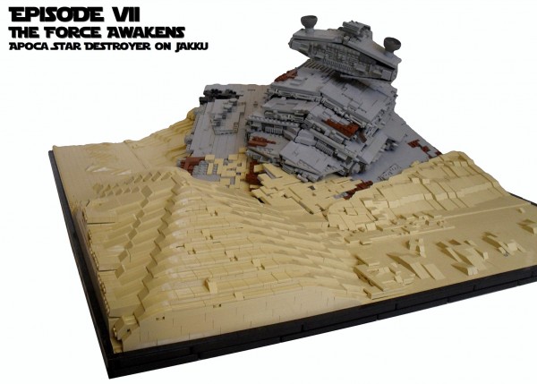 Episode VII-The Force Awakens-Apoca Star Destroyer on Jakku