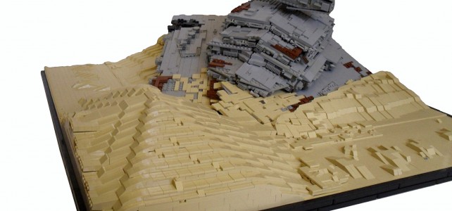 Episode VII-The Force Awakens-Apoca Star Destroyer on Jakku