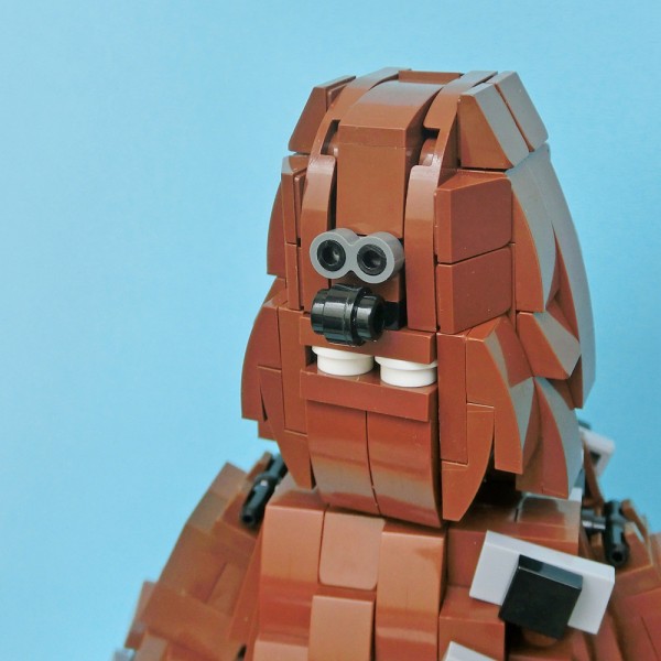 LEGO Chewbacca zoom