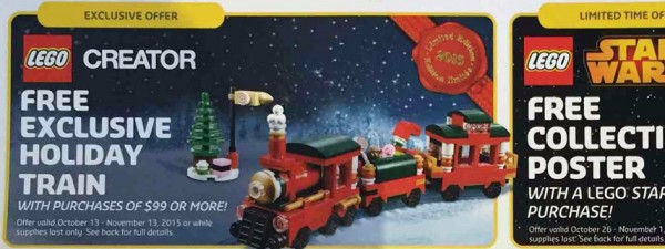 LEGO Holiday train 40138