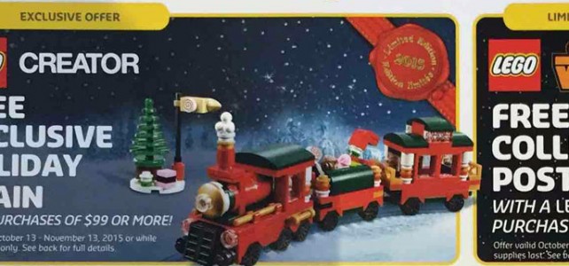 LEGO Holiday train