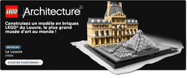 21024 LEGO architecture Louvre