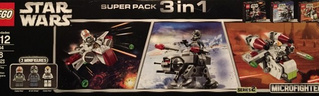 66534 LEGO Star Wars Microfighters Super Pack 3 in 1 (Series 2)