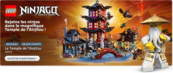 70751 LEGO Ninjago Temple Airjitzu