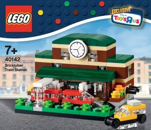 LEGO Bricktober 40142 Bricktober Train Station 00