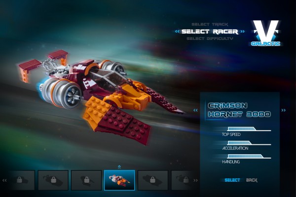 V-Galactic Racing Crimson Hornet 3000