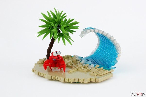 LEGO crabe