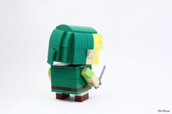 LEGO Link Blockhead back