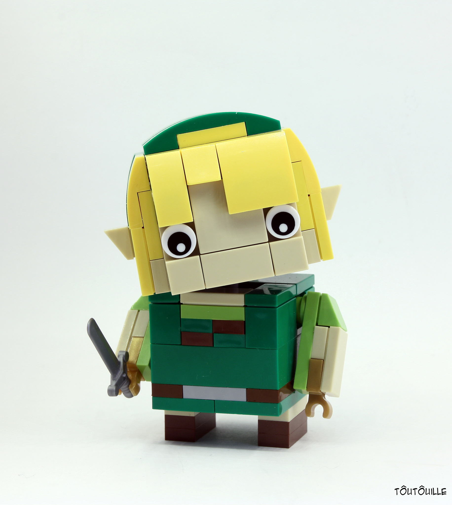 Blockheads Link & Batman HelloBricks