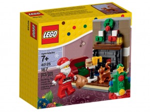LEGO Seasonal 40125 Santa's Visit box