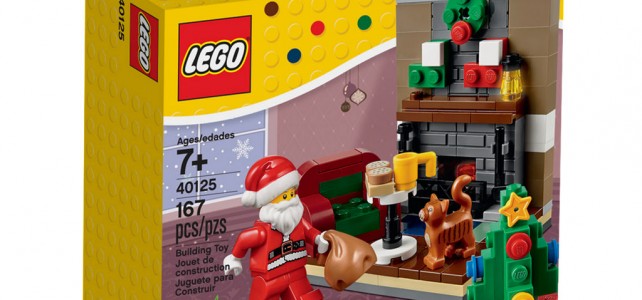 LEGO Seasonal 40125 Santa's Visit box