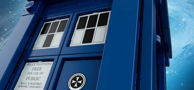 TARDIS teasing LEGO Ideas 21304 Doctor Who