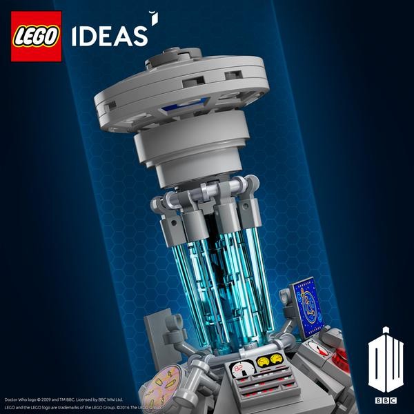 TARDIS teasing LEGO Ideas 21304 Doctor Who part 2