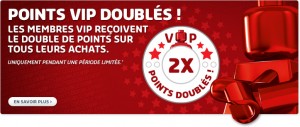 LEGO VIP doublés