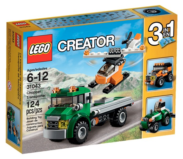 31043 LEGO Creator Chopper Transporter